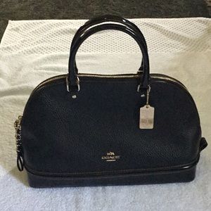 Coach Dome Leather Handbag